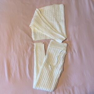 PrettyLittleThing White Sleep Set - Size S/M